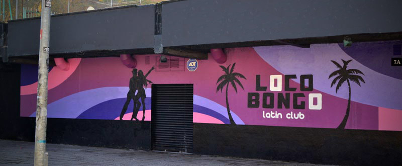 graffiti bar discoteca pub mural